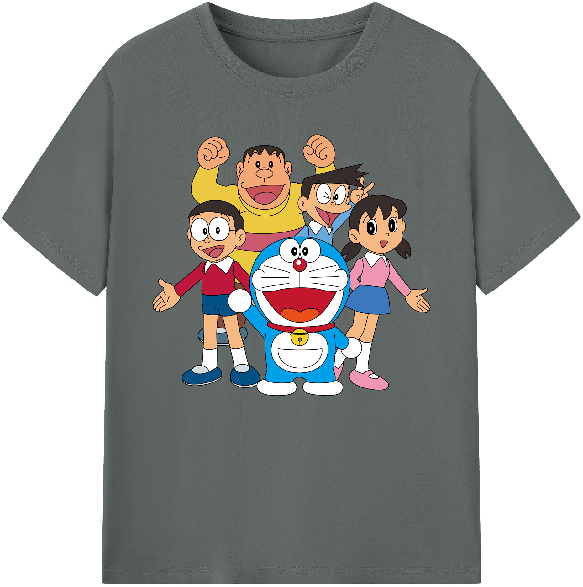 （画像用） ドラえもん 骨川 スネ夫 Doraemon Honekawa Suneo 綿100％ メンズ半袖Tシャツ｜肌触りやわらか＆通気性